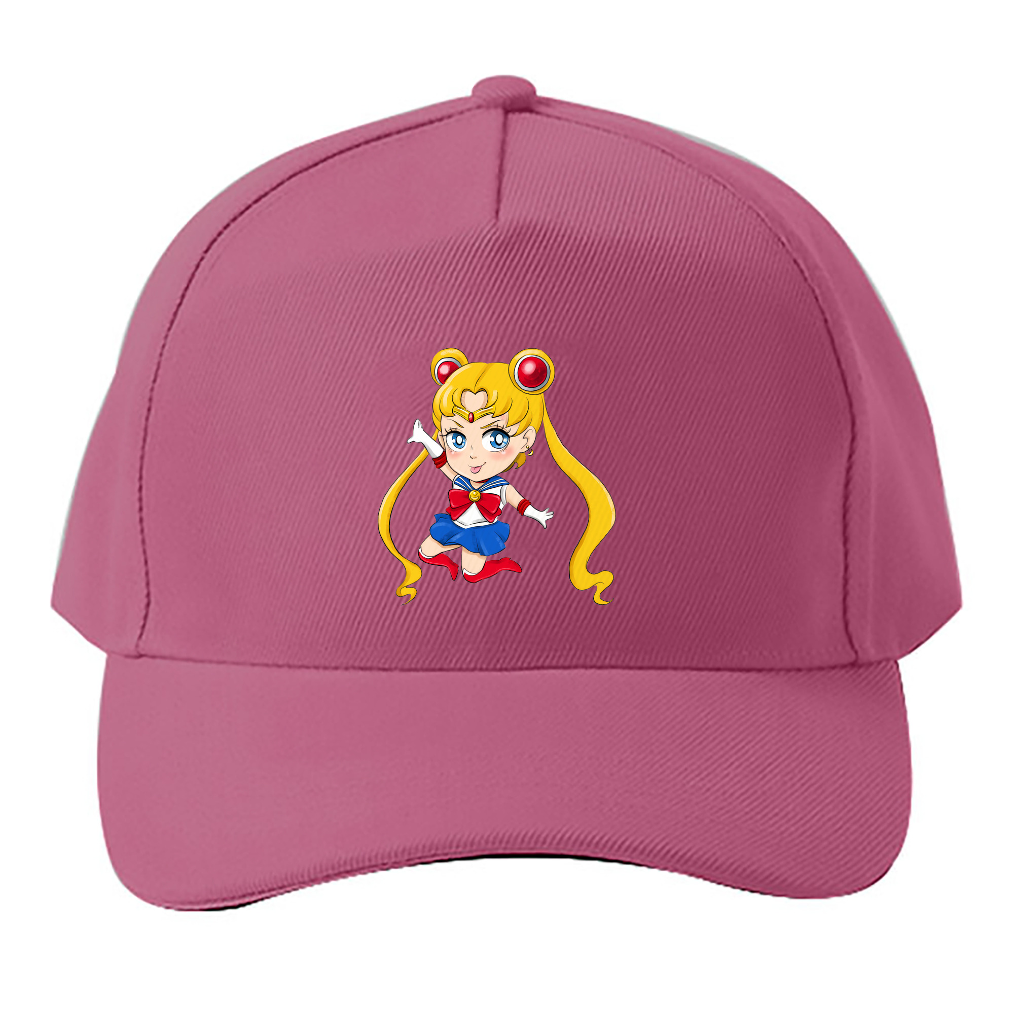 （画像用） 美少女戦士セーラームーン 月野 うさぎ つきの うさぎ Sailor Moon Tsukino Usagi ベースボールキャップ 綿100％ 男女兼用 帽子 スポーツ